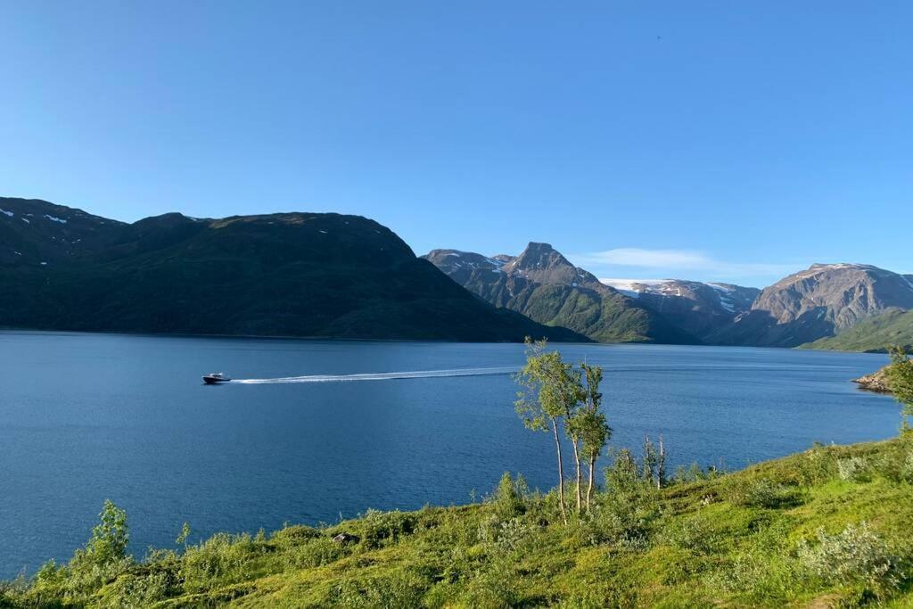 Cabin In Jokelfjord Villa Luaran gambar